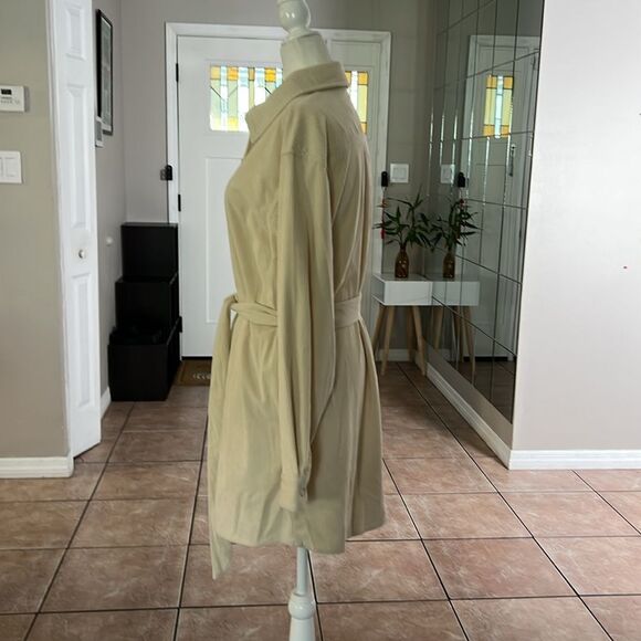 Lush Corduroy Belted Button Down Shirtdress - Picture 4 of 11